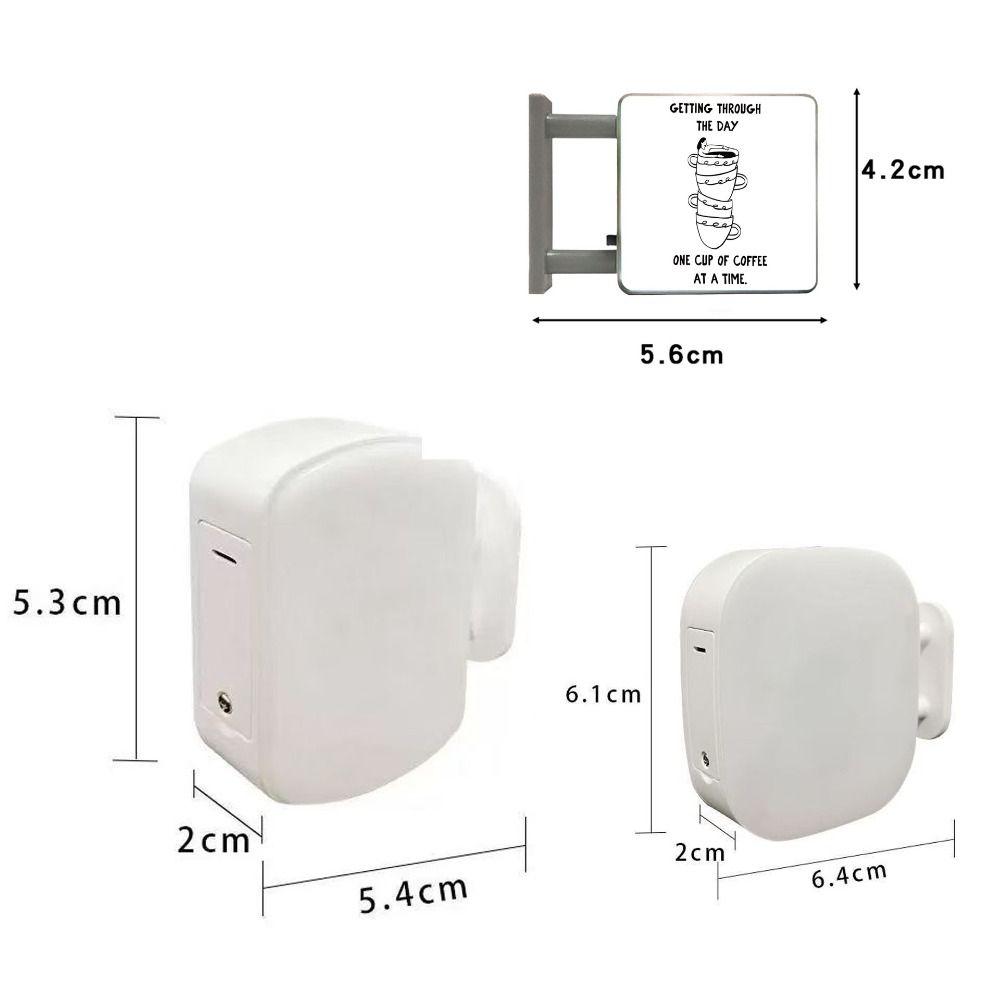 Retro Style Glowing Fridge Magnet Magnetic Mini Luminous Lightbox Gift