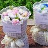 with Light Puff Flower Bouquet Gift Knitted Flower Bouquet Sunflower Bouquet  Valentine's Day