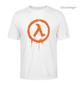 Men's Crew Neck Half-Life Graphic Print T-Shirt Street Casual Style Men's and Women's Top