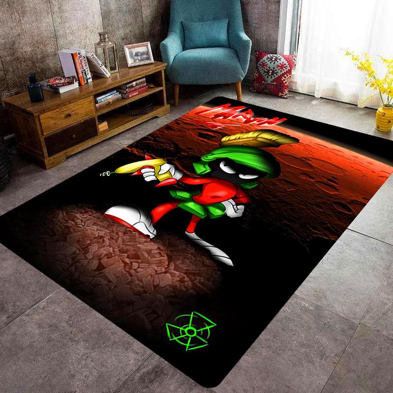 Marvin Martian DJ Funk carpet Living room and bedroom mats floor mats Christmas gifts Room Bathroom mat