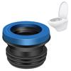 Rubber Toilet Flanges Seal Rings Leakproof & Odor Resistant Toilet Flanges Gaskets Suitable for Home & Commercial Use