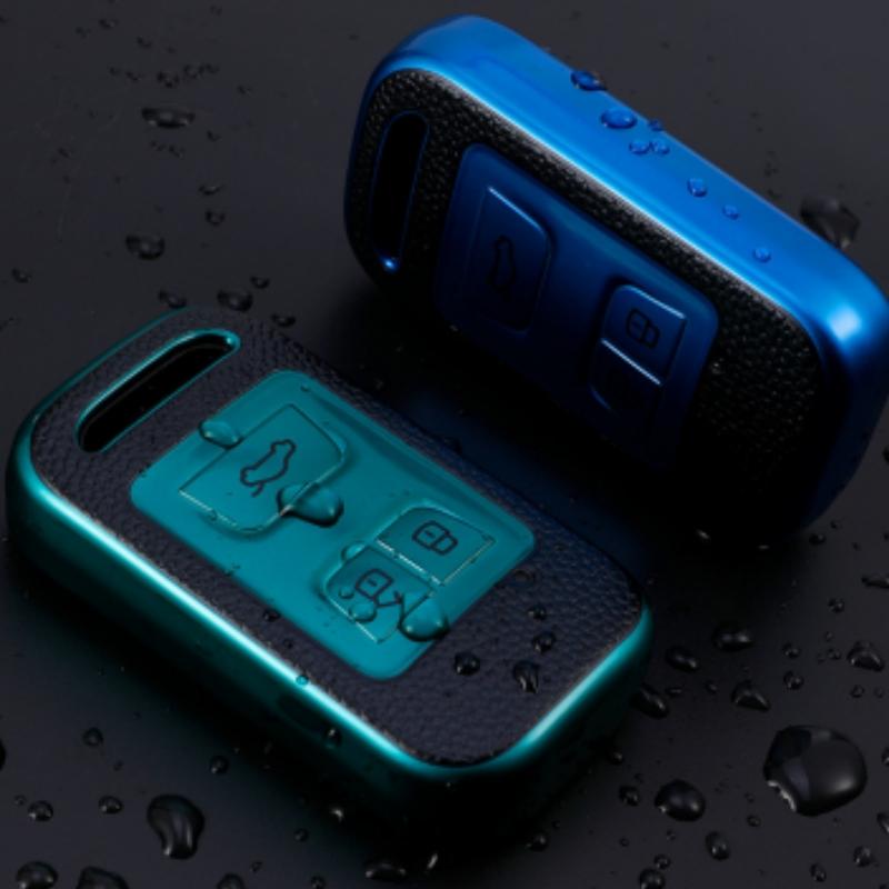 Кожаный чехол-брелок для пульта дистанционного управления из ТПУ для Chery Tiggo 3 5X 4 8 Glx 7 2019 2020 Arrizo для Cheri Tiggo 8, защитный чехол-держатель, аксессуары