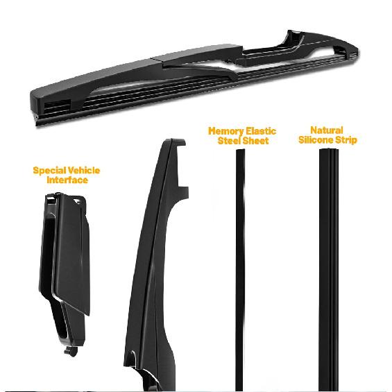 For Mazda CX-9 TB 2007-2015 1set Front & Rear Windshield Wiper Blades Windscreen Wipers 2008 2009 2010 2011 2012 Accessories