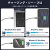 [100W] 3in2 Charging Cable Retractable Type [100W PD compatible/Charging 3 Devices At the Same Time] 3 In 2 Charging Cord PD3.0/QC3.0 Super Fast