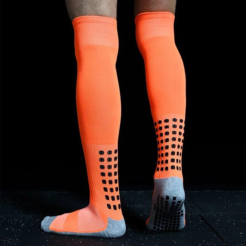 Football Socks Long Film Non-slip Thick Sweat-absorbing Socks Elastic Four Seasons Sports Socks