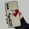 Чехол для телефона с граффити Бэнкси 'Война' для Samsung Galaxy A13, A21s, A22, A31, A32, A52, A53, A71, A80, Мягкий черный корпус