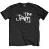 The Jam - Логотип-спрей - Черная футболка