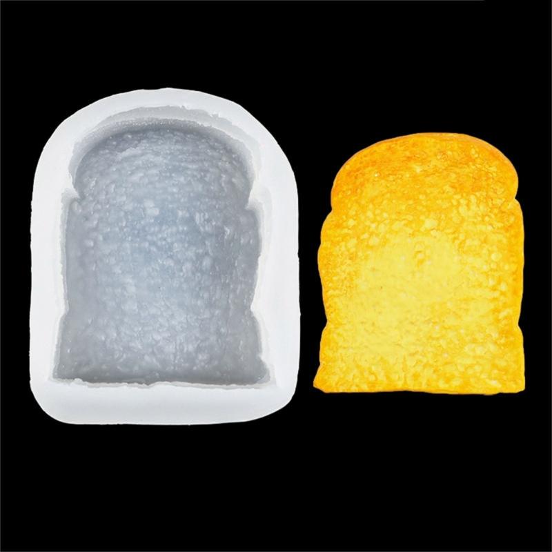 Sliced Toast Bread Silicone Mold DIY Cake Pastry Baking Mold Cake Decorating Tool for Making Chocolate Fondant Nonstick