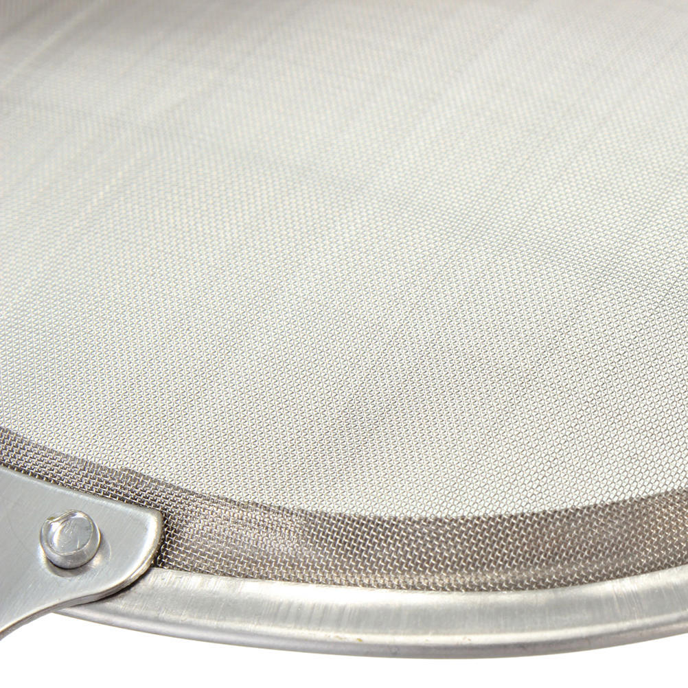 Stainless Steel Kitchenware Home Cooking Fine Mesh Oil Skimmer Strainer 20*10Cm