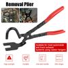 Car Repairs Kits Anti-Slip Handle Tools Car Exhaust Rubber Pad Pliers Exhaust Hanger Removal Puller Exhaust Pipe Gasket Removal Plier