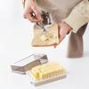 1/2PCS Butter Cutter Box Cheese Butter Storage Box with Lid Butter Dish Stick Butter Container for Refrigerator Kitchen Gadgets