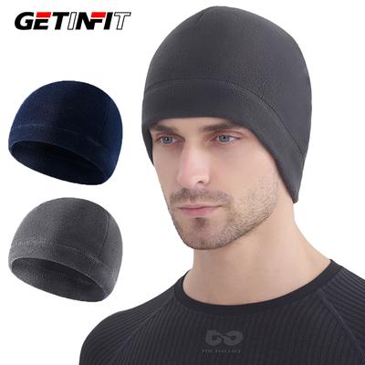 Getinfit 1 шт. Зимняя теплая шапка Спортивная Защита от холода и ветра На открытом воздухе Коллекция из флиса Для велоспорта Лыж Бега Пешего туризма Шапка