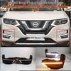 Светодиодные дневные ходовые огни для Nissan X-Trail 2016-2023