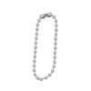 2.4mm Colorful Bead Chain for DIY Jewelry – Painted Iron Wave Chain with Buckle Pendant Connector