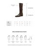2025 Autumn Retro Chunky Heel Women's Knight Boots - Pointed Toe, Ruched Slouch, English Western Style High Boots