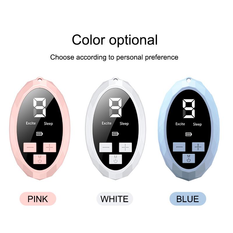 Микротоковый портативный умный прибор для сна, портативный электронный импульсный микротоковый массажный прибор, устройство для декомпрессии сна