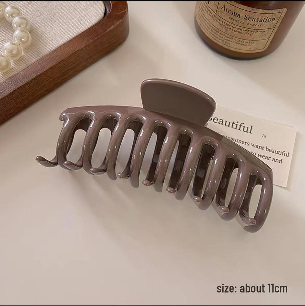 Soft Silicone Shark Hair Clip: Anti-collision, Anti-fall, Durable Protection for Back of Head