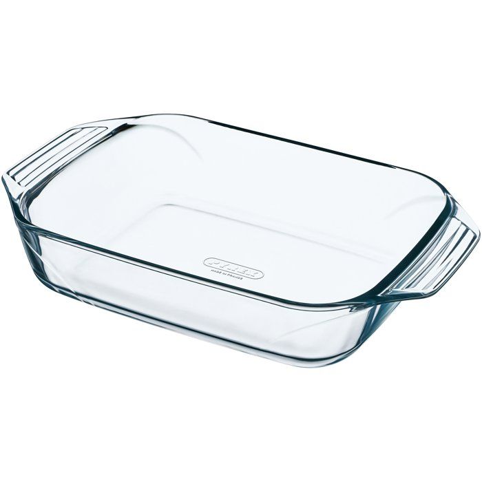 Plat a four rectangulaire - PYREX - Let's Share - 27 x 17 cm - Verre