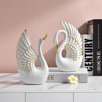 Скандинавские ornaments-пара лебедей для украшения дома: Гостиная, Спальня, Прихожая или Деловые Подарки