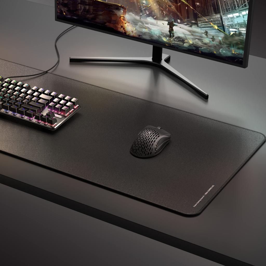 Pulsar Gaming Gears Игровой коврик для киберспорта размера XXL 90 см x 40 см ParaControl V2 Низкое трение Гибридный тип Черный Нескользящий -
