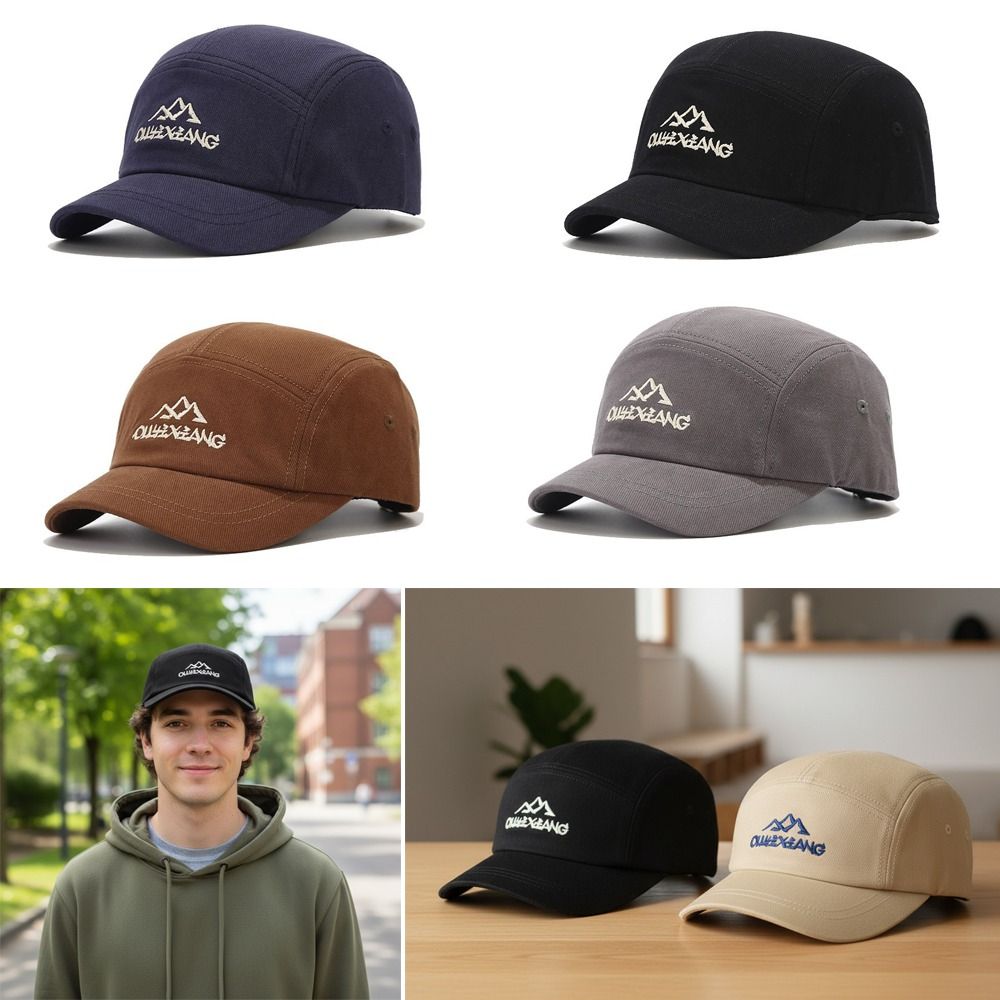 Breathable Short Brim Baseball Cap Lightweight Sports Hat Versatile Sun Hat Casual Wear