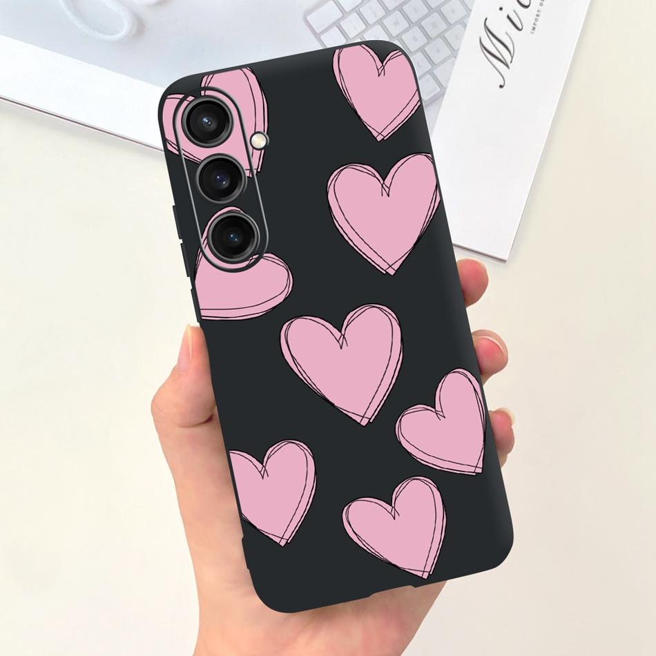 For Samsung Galaxy S23 FE Fashion Sunflower Butterfly Painted Case For Samsung S23FE 5G S 23fe SM-S711B Soft Silicon Jelly Cases