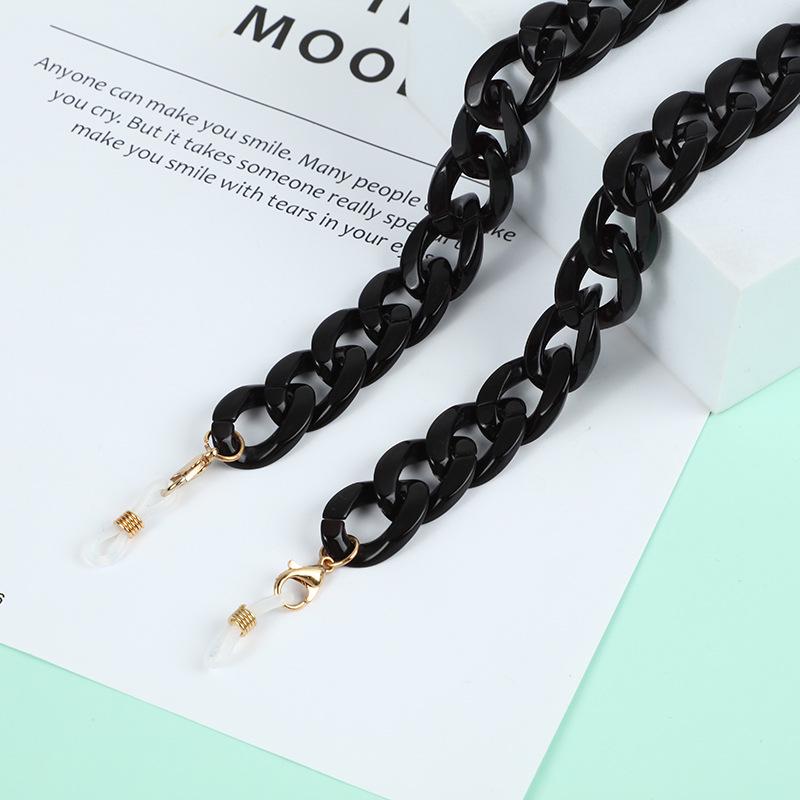 Креативный цветной акриловый держатель для масок и очков: Подвесная цепь своими руками с возможностью выбора нескольких цветов