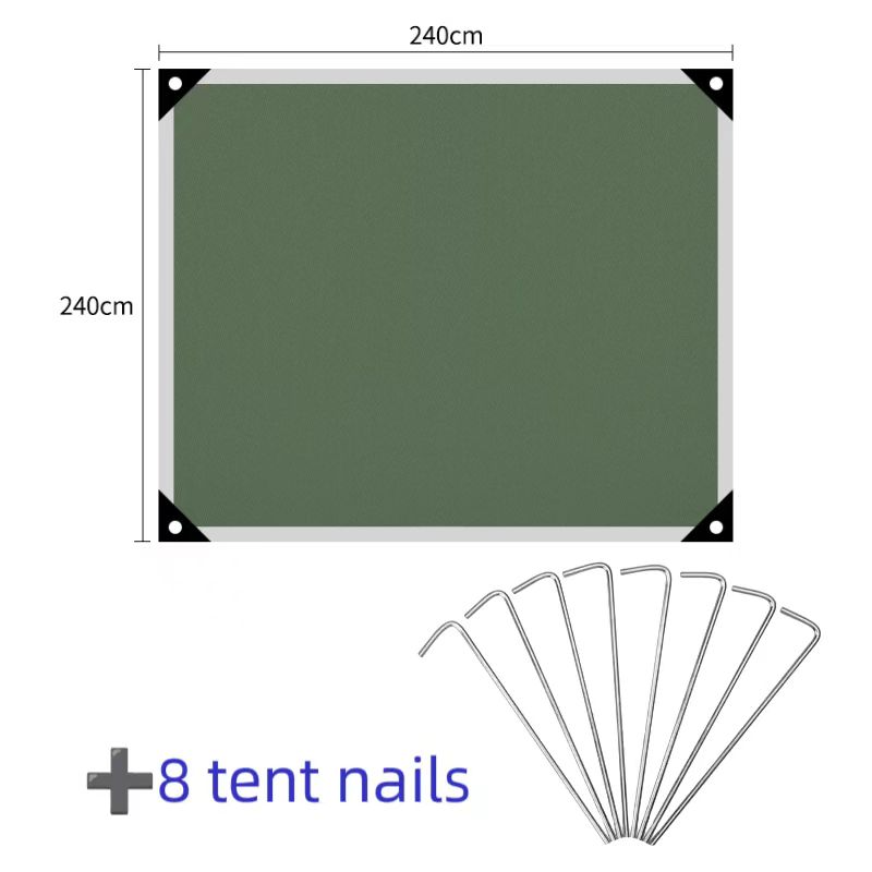 Влагостойкий напольный коврик для кемпинга на открытом воздухе, толстый коврик для пикника на пляже под палаткой, водонепроницаемый коврик, портативное тканевое оборудование для пола