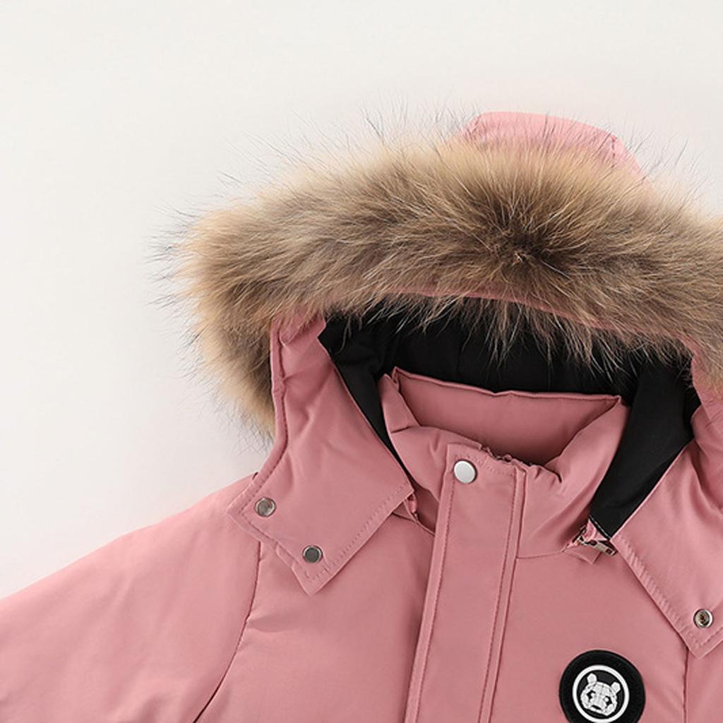 Children's Winter Two-piece Padded Jacket With Warm Padded Jacket Overalls