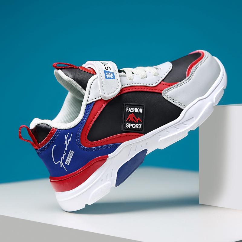 Летняя детская модная спортивная обувь для бега для мальчиков, дышащая уличная обувь для отдыха, легкие кроссовки