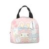 Сумка-ланчбокс Hello Kitty Большой вместимости Мешок для риса Сумка для бенто Сумка-тоут Водонепроницаемый Ланч-бокс Термосумка