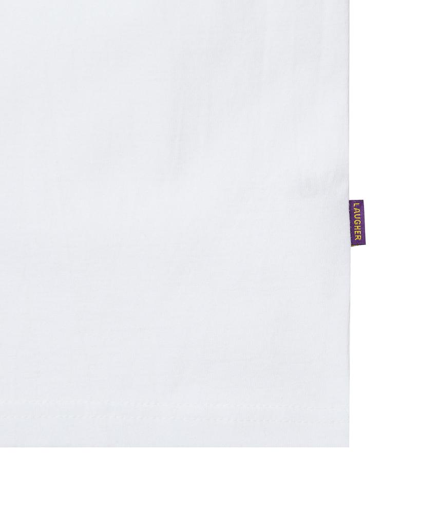 LAUGHER [Pat&Mat] Best Friend T-Shirt - White