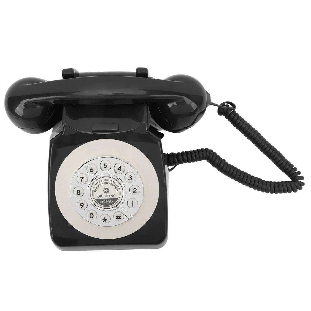 Audio Guest Book Phone Clear Sound Convenient Use Audio Message Recording Telephone for Wedding Event Birthday Party