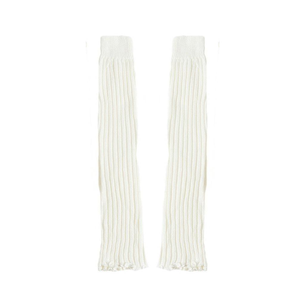 Crochet Pattern Knitted Foot Cover Thickened Crochet Socks Middle Tube Socks Cold Weather