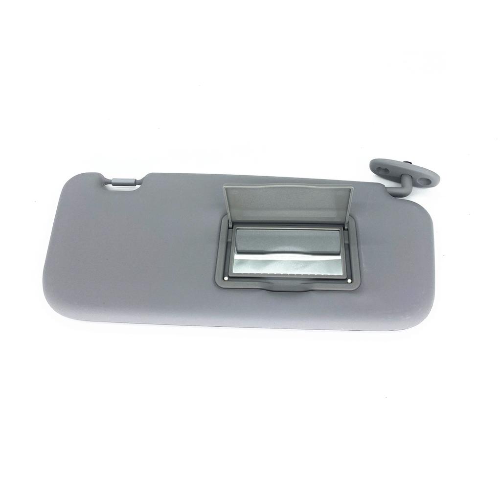 Gray Sun Visor For HYUNDAI GETZ CLICK 2002-2012 LHD Car Front Sunvisor Blind Cover Shield Sunshade Shade With Mirror