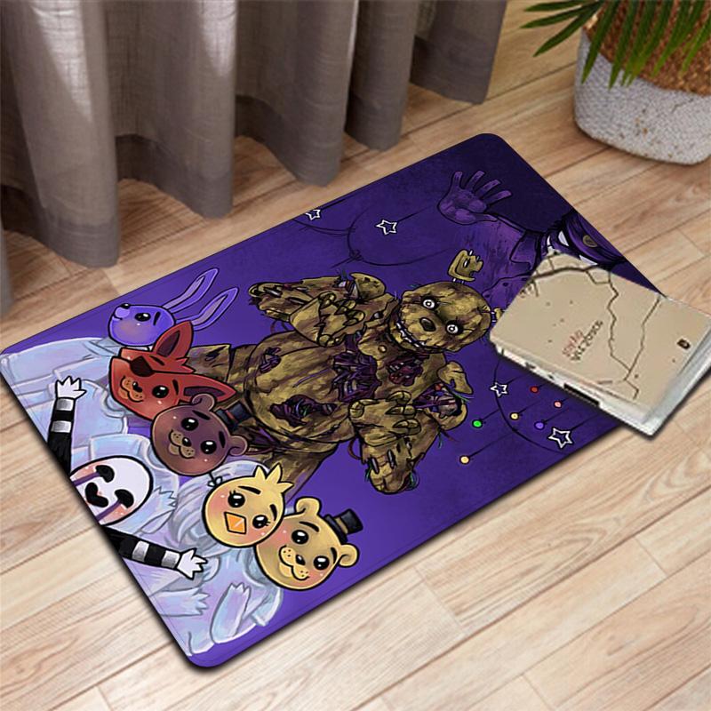 Five Nights at Freddy's Rug Floor Mat for Living Room or Bedroom Soft and Comfortable Carpet a Gift for Birthday and Holiday.NFF0928596