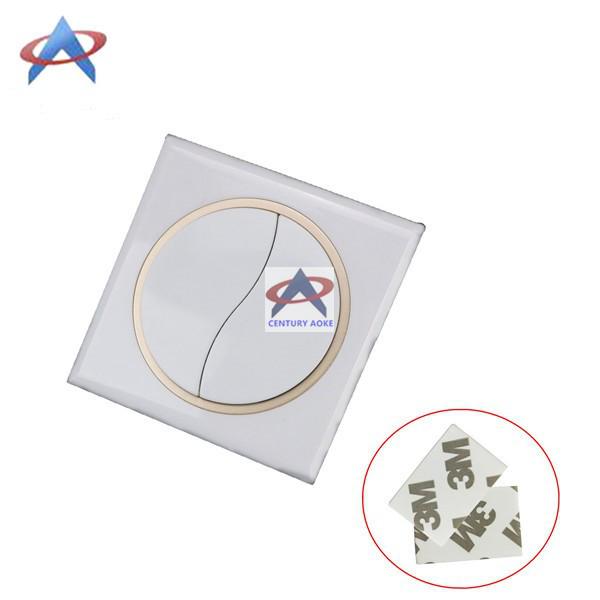 Aoke 86-Type 2-Button Wireless Remote Wall Panel