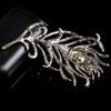 Vintage Peacock Feather Brooch Pin Elegant Lapel Scarf Coat Rhinestone Dress Decor Jewelry Accessory Women Birthday Jewelry Gift