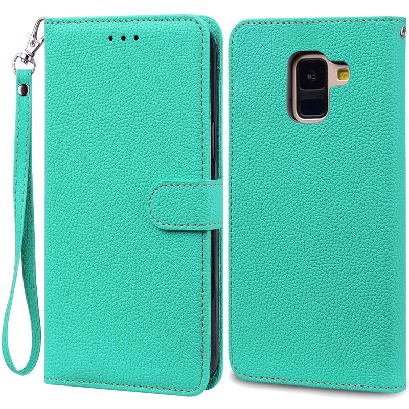 A8 Plus Case For Samsung Galaxy A8 2018 Case A530F SM-A530F Wallet Flip Leather Case For Samsung A8 Plus 2018 A8+ A730F Cover
