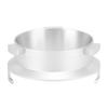 Coffee Powder Ring 51mm Aluminium Alloy Hands Free Dosing Funnel For Delonghi 9 Series 9335 9155 9355 9665 Silver