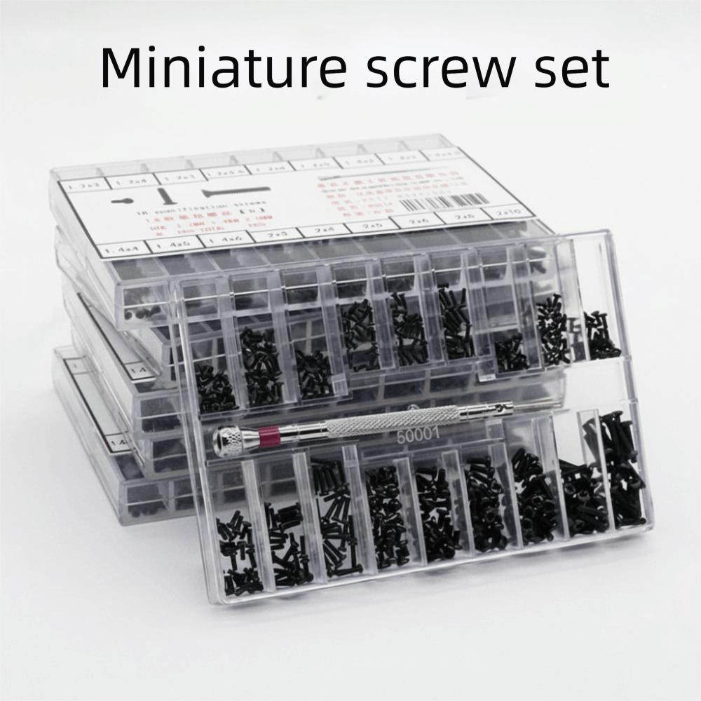 Assorted Repair Tool Kit Silver Hardware Tools Specification Micro Screws Watch Repair