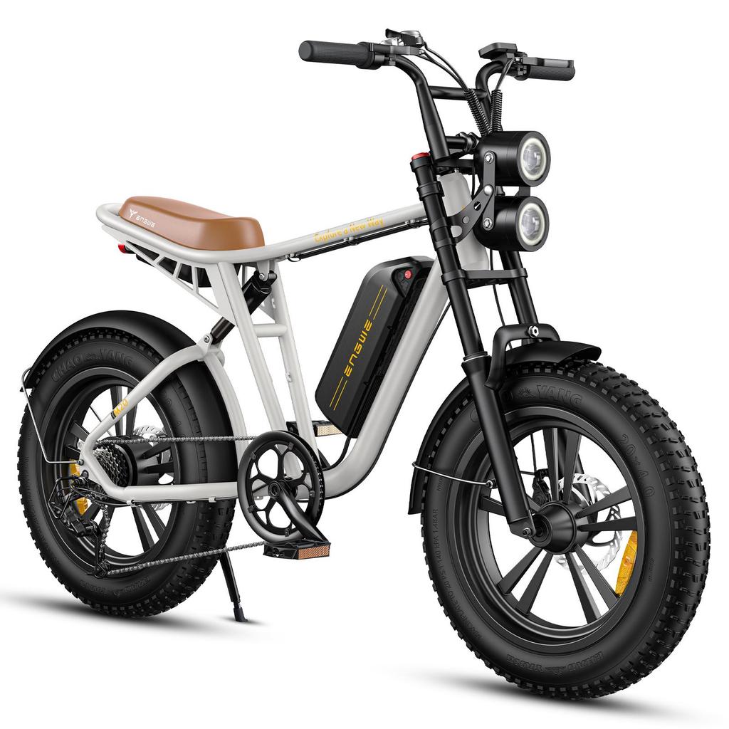 ENGWE M20 off-road electric bike with 20*4.0 wide tire - 750W motor - 48V 13Ah single battery, range up to 75 km
