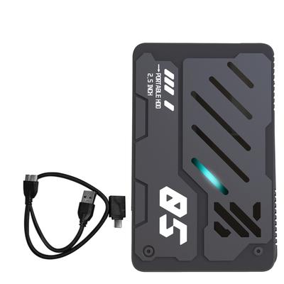 2,5-дюймовый портативный внешний жесткий диск USB3.0 с индикатором дыхания, механический тип, высокая скорость передачи данных