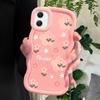 Fashion Flowers Pattern Soft Phone Cover for Samsung Galaxy A52 A73 A12 S24 Ultra 5G S23 S22 S21 S20 FE Wave Edge Shockproof Protective Rubber Case