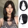 WTB Synthetic Wig Bangs Wig Piece Female Natural Front Forehead Can Be Divided Into Unilateral Splayed Bangs Wig Piece