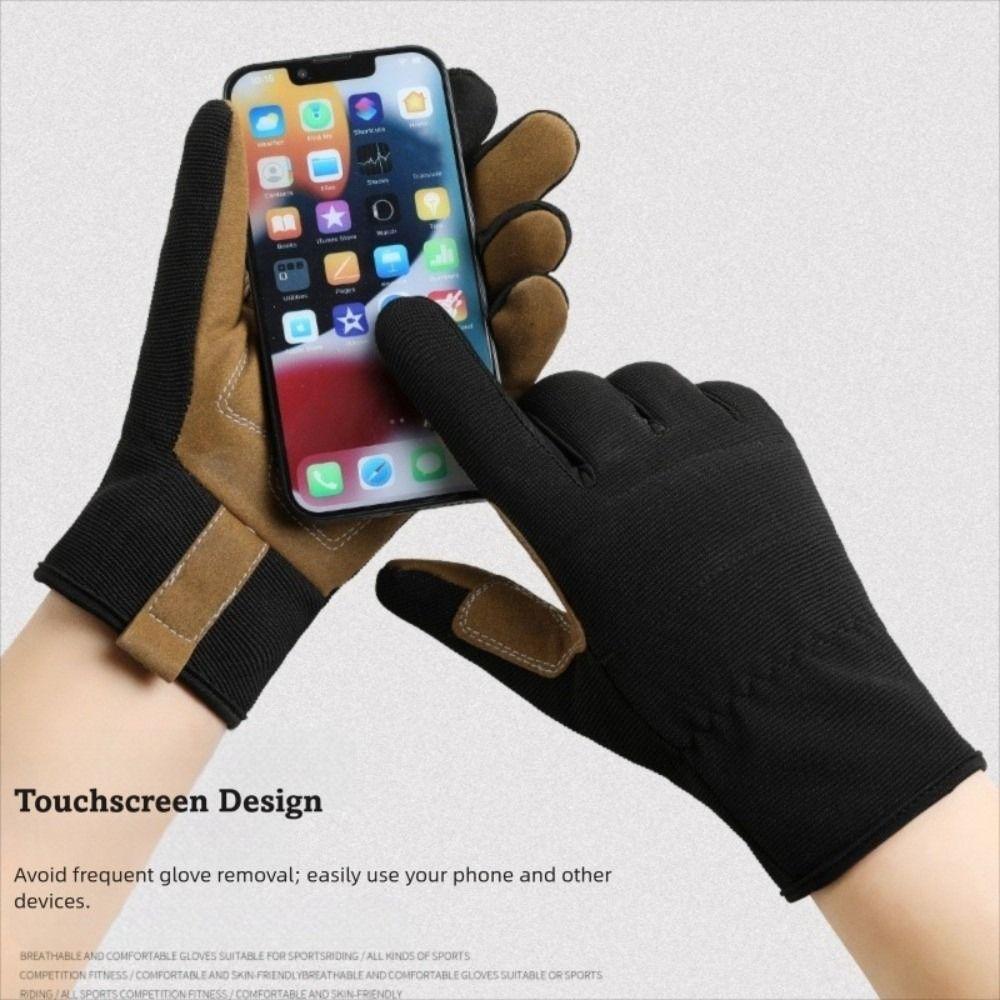 Дышащие рабочие перчатки, совместимые с сенсорным экраном, перчатки легкой степени защиты, для активного отдыха