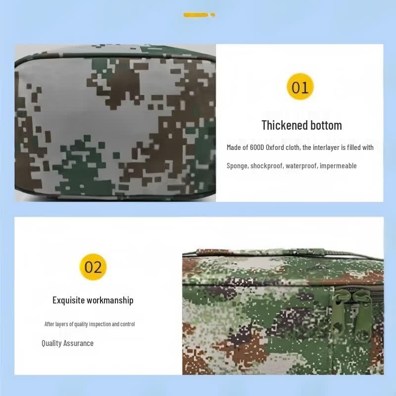 Portable Tactical Camouflage Toiletry & Organizer Bag