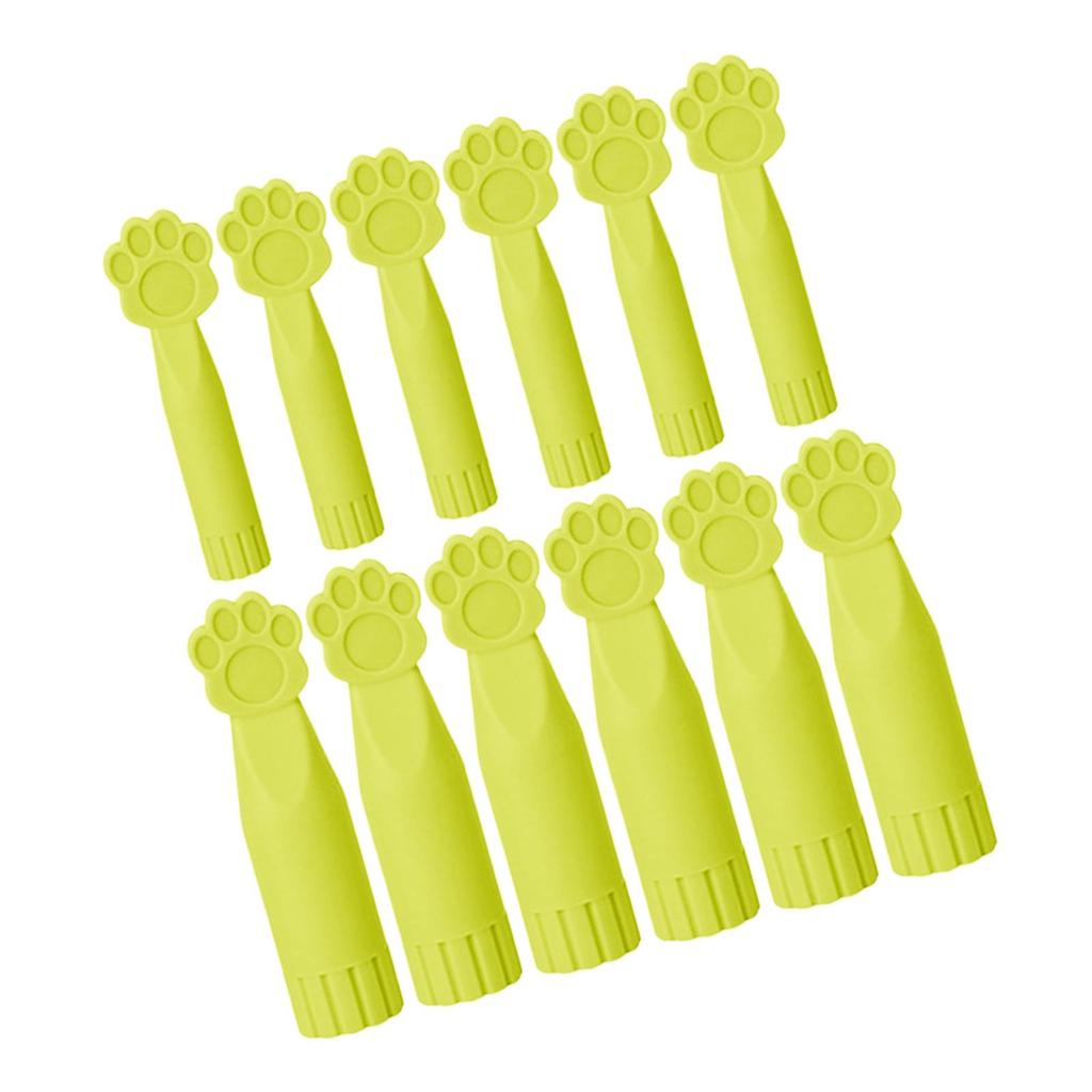 12 Pieces Knitting Stopper Pins End Hooks Knitting Needle Stopper for Sock Knitting Crocheting Beginners Hand Sewing Quilting