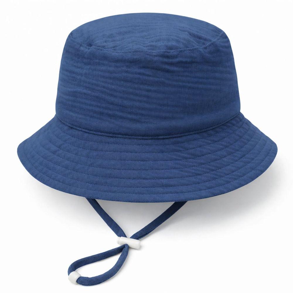 Striped Fisherman Hat Wide Brim Bucket Hat High Quality Children's Sun Hat Outdoor Fishing