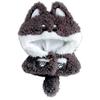 Fluffy Animal Costume for 10cm Wolf Stuffed Animal Costume Accessory Otaku Doll Mascot Kpopdoll Costume [used]